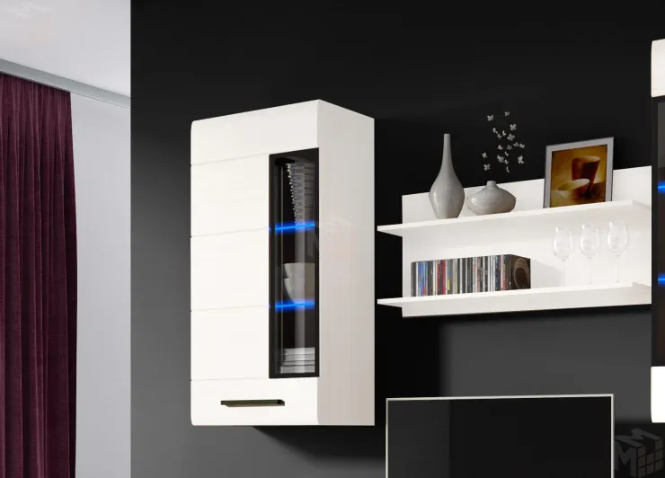 Шкаф-витрина Кёльн Белый