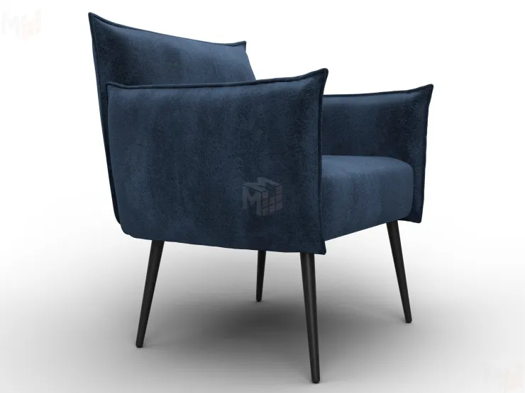 Кресло Лига-083 ( велюр TOWER 13 синий )