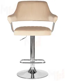 Стул барный DOBRIN CHARLY (бежевый велюр (MJ9-10))