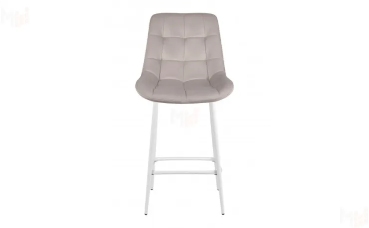 Полубарный стул Эйден Confetti silver/белый