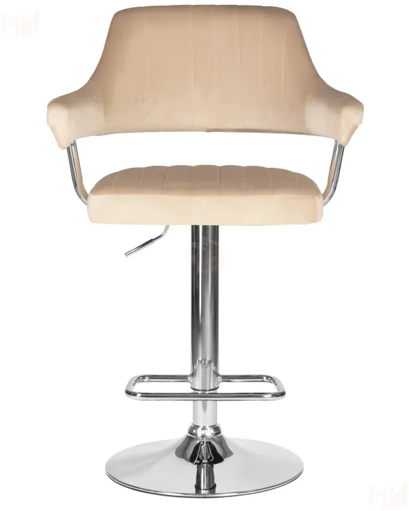 Стул барный DOBRIN CHARLY (бежевый велюр (MJ9-10))