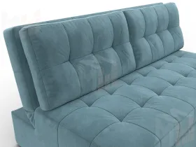 Диван прямой Лига-107 (160) ( SEVEN 113 бирюзовый )