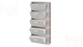 Тумба для обуви Эрика Тип 2 (Ясень шимо/бежевый)