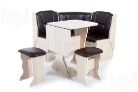 Кухонный уголок Нарцисс (ясень/Умбер)