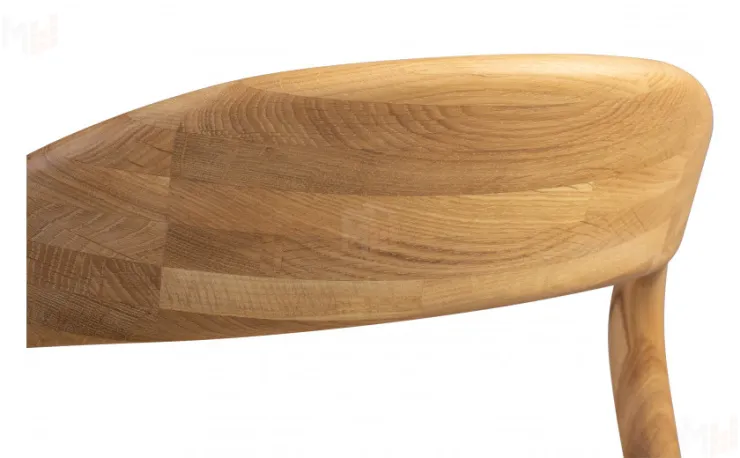 Стул деревянный из массива дуба Соул Дуб натуральный