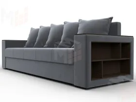 Диван прямой Дубай Лайт ( Серый )