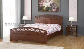 Кровать Грация-1 (160*200) орех