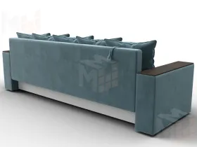 Диван прямой Дубай Лайт ( Бирюзовый )
