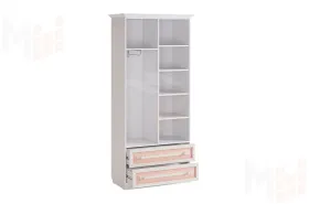 Шкаф двухстворчатый с ящиком Алиса