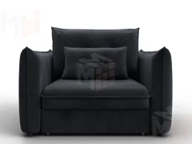 Кресло Лига-100 НПБ ( TOWER 11 темно-серый )