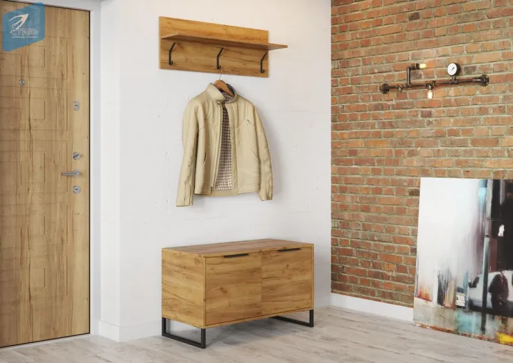 Прихожая Лофт (дуб крафт золотой)