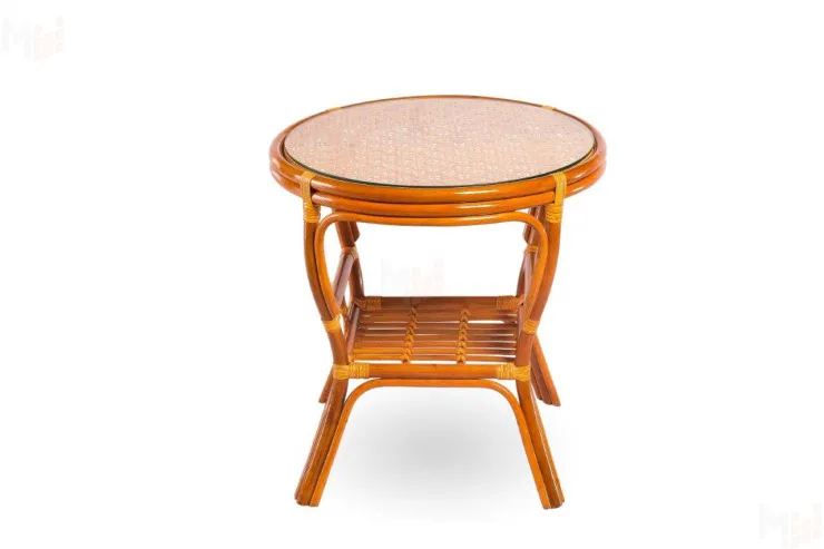Столик из ротанга «Петани» круглый