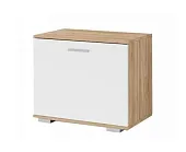 Обувница ИТАЛИЯ О-600 Сонома-Белый глянец