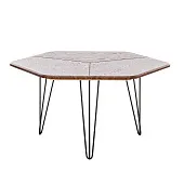 Стол журнальный Калифорния Олдем (Орех альберо)