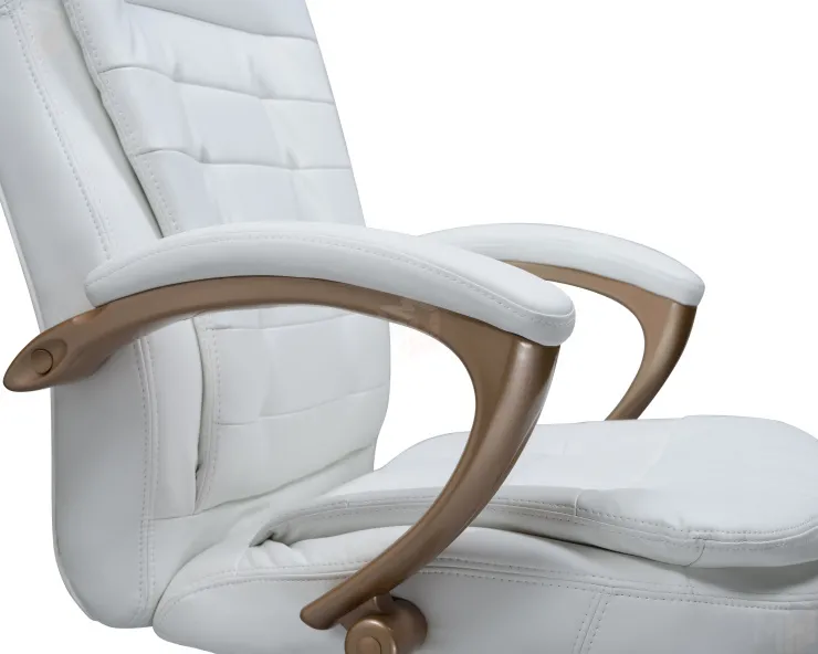 Офисное кресло для руководителей DOBRIN DONALD (белый)