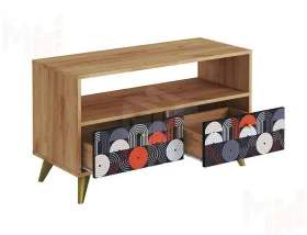 Тумба Фьюжн ТМ-005 крафт золотой/Vinil