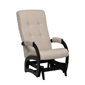 Кресло-маятник Leset Тея (Венге/Savana Plus Ivory (бежевый))