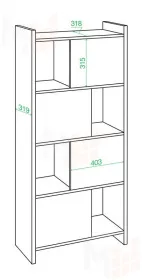 Стеллаж СТЛ-ЗВ