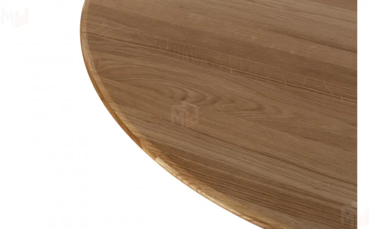 Стол деревянный из массива дуба Эмирель D95 Дуб светлый