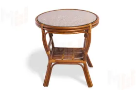 Комплект мебели из ротанга "Петани дуэт": два кресла и круглый столик 