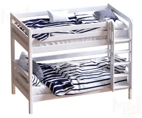 Двухъярусная кровать с прямой лестницей Авалон