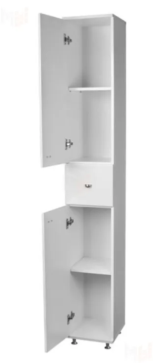 Пенал напольный 30 Классик с верхним ящиком В1 левый/правый Айсберг