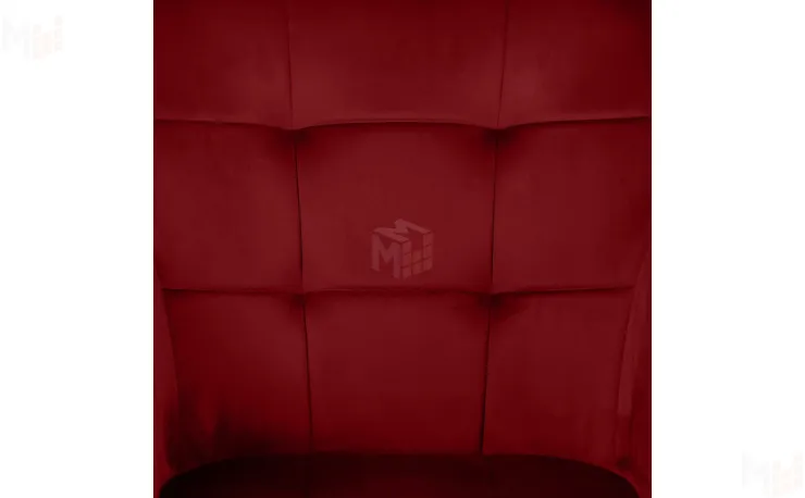 Кресло поворотное Мони Confetti bordo/черный