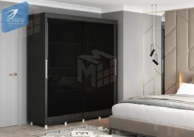 Шкаф-купе Комфорт-12 Прайм 2,0 Black Edition