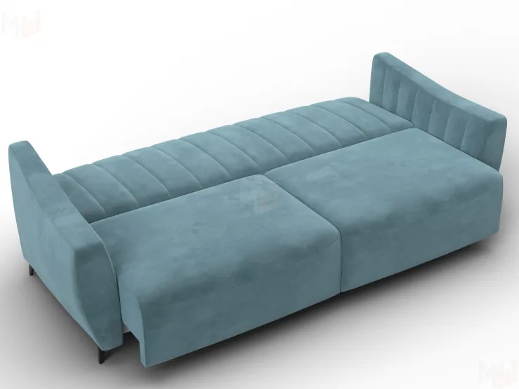 Диван-книжка Лига-095 НПБ ( SEVEN 113 бирюзовый )