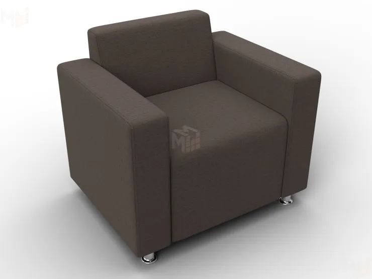 Кресло Лига-093 ВН ( Амур 05 коричневый )