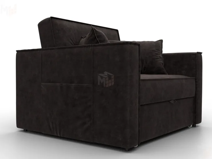 Кресло-кровать Лига-104 (80) ( BRUT 17 коричневый )