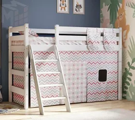 Штора на полувысокую кровать Соня