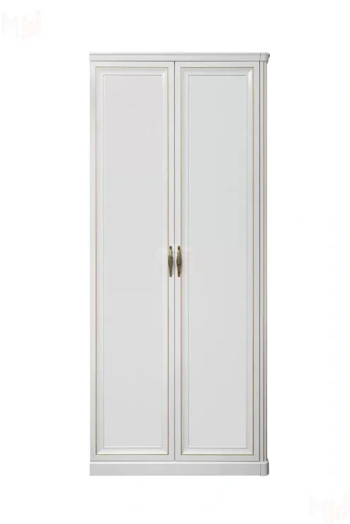 Шкаф детский Натали 2-ств без зеркал белый глянец