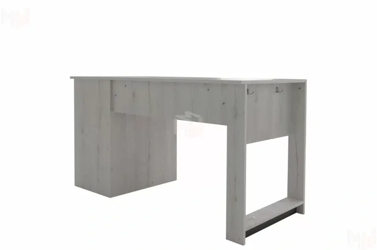 Стол письменный Нильс Дуб Эльза/Темно-Серый Лофт