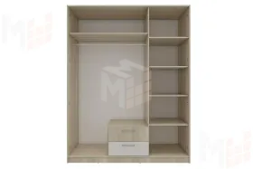 Шкаф 3-х дверный с зеркалом Камила 416.01