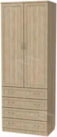 Шкаф для белья со штангой и ящиками 103