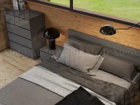 Кровать Челси 1,6 графит