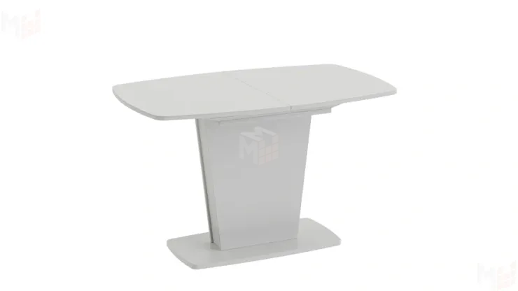 Стол раздвижной «Честер» Тип 2 Белый, Стекло белый глянец (оптивайт)