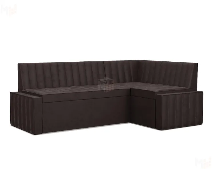 Вермут Правый угол (Бархат шоколадный STAR VELVET 60 COFFEE) 213х82х133 см
