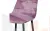 Полубарный поворотный стул Эйден Confetti lilac/черный