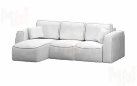 Диван угловой раскладной Бафи-2 комбинация №3 Романо Беж