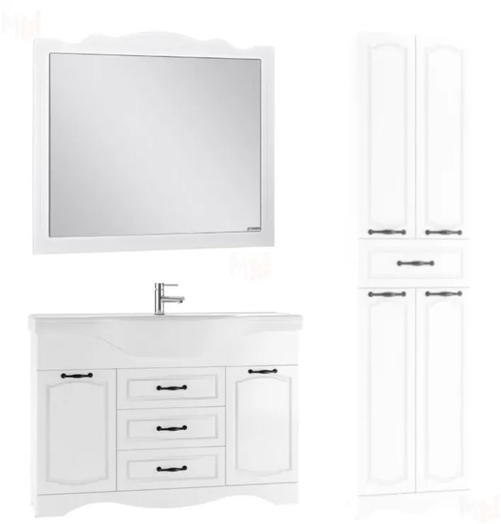 Мебель для ванных комнат серии "RICH" Домино