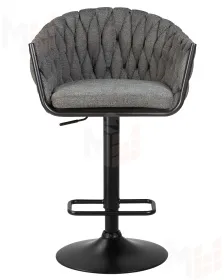 Стул барный DOBRIN LEON (графитовая ткань (LAR-275-21))