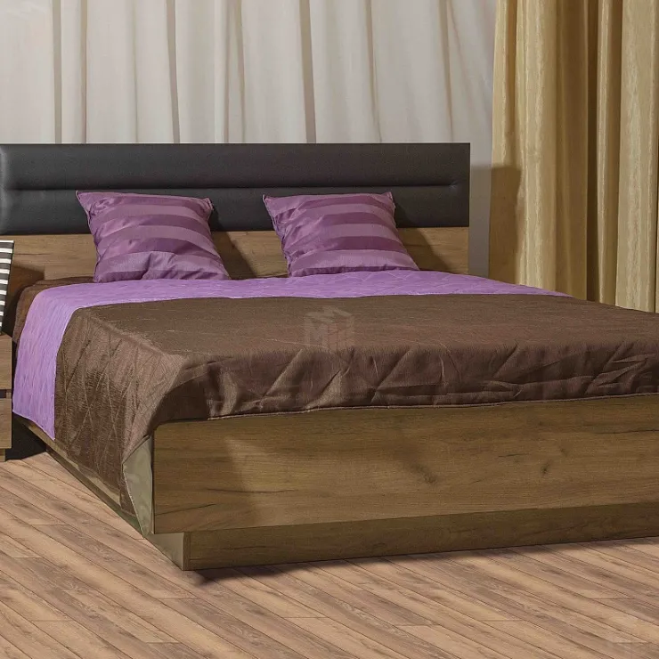 Кровать Neo 306 Люкс с подъемным механизмом (1800) Дуб табачный