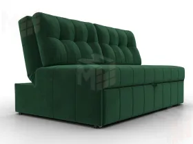 Диван прямой Лига-107 (140) ( SEVEN 626 зеленый )