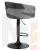 Стул барный DOBRIN DARCY BLACK (серый велюр (1922-19))