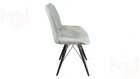 Стул Марвел К3 Исп. 2 Черный муар Велюр Confetti Silver