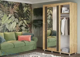 Шкаф-купе Форест 1,5 дуб крафт золотой