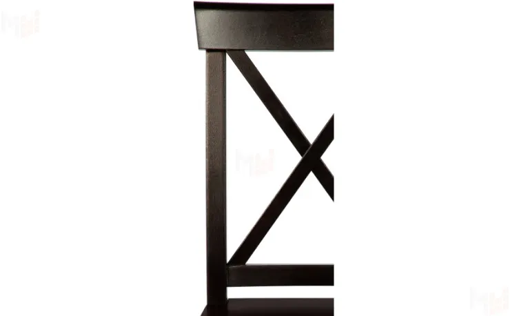 Стул деревянный с жестким сиденьем Бергольф Венге