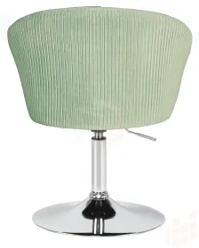 Кресло дизайнерское DOBRIN EDISON (мятный велюр (1922-8))